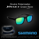 Lunettes de soleil polarisées Shimano Yasei Green Revo