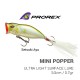 Amostra Daiwa Prorex Mini Popper 55F