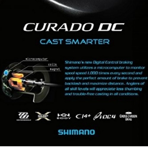 Carreto Shimano Curado DC 151HG