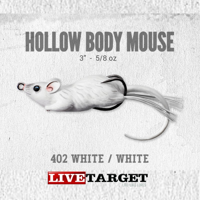 Amostra Livetarget Hollow Body Mouse 60