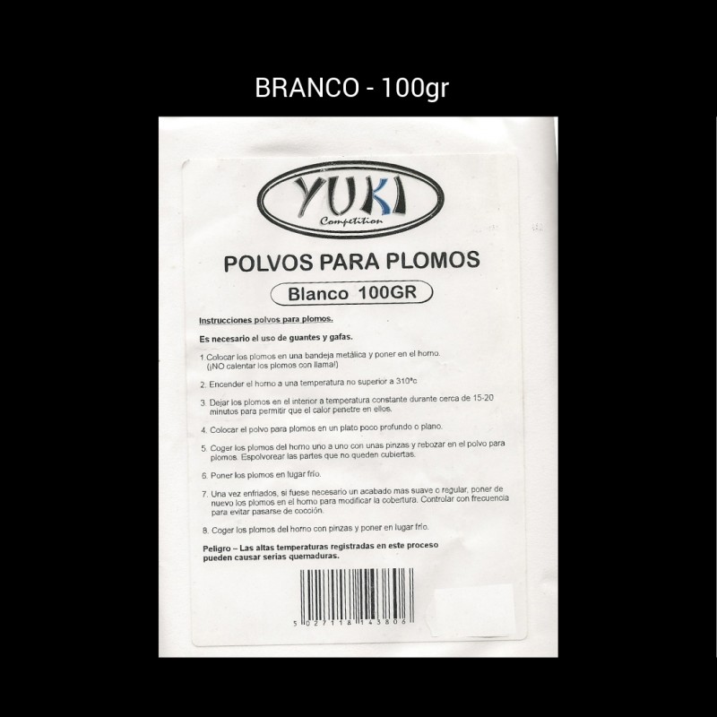 Yuki Pó Revestimento Chumbadas 100gr