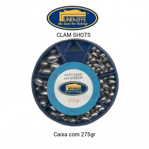 Chumbo Clam Shot Linea Effe, Sortidos
