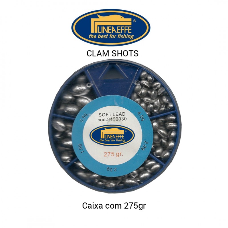 Chumbo Clam Shot Linea Effe, Sortidos