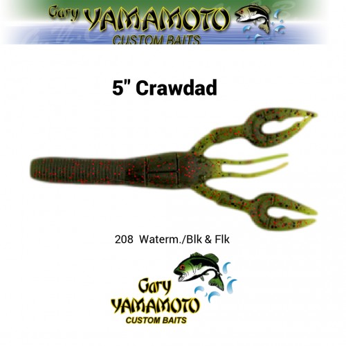 Gary Yamamoto 5" Crawdad
