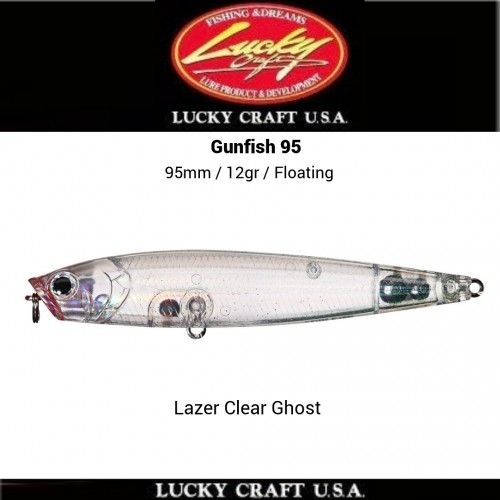 Amostra lucky Craft Gunfish 95F