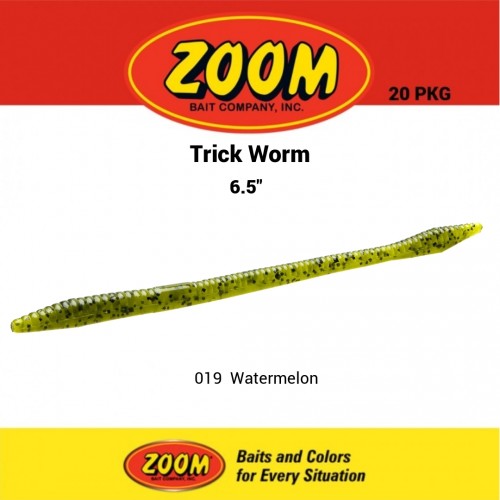 Zoom Trick Worm 6.5"