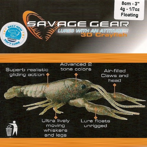 Savage Gear 3D Crayfish