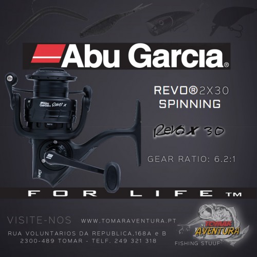 Carreto Spining Abu Garcia RevoX 30