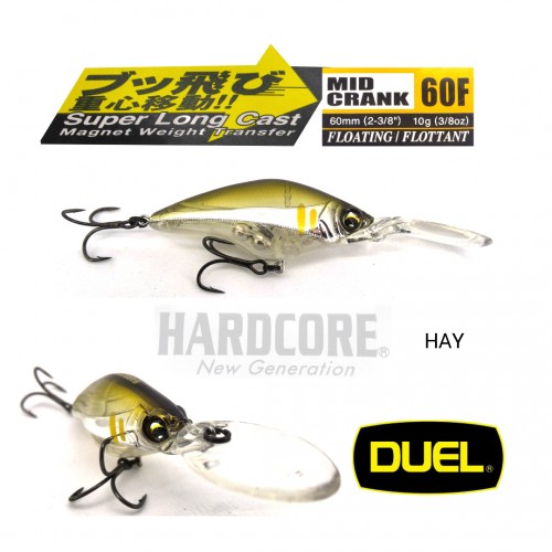 Amostra Duel Hardcore Mid Crank 60F