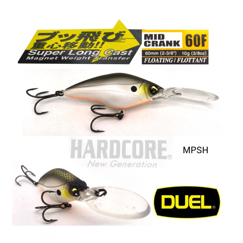 Amostra Duel Hardcore Mid Crank 60F