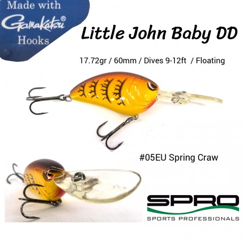 Amostra Spro Little John DD 60
