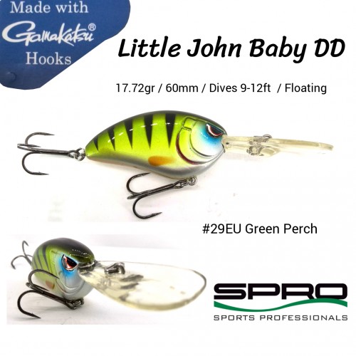 Amostra Spro Little John DD 60