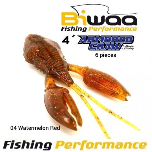 Amostra Biwaa Armored Craw 4´