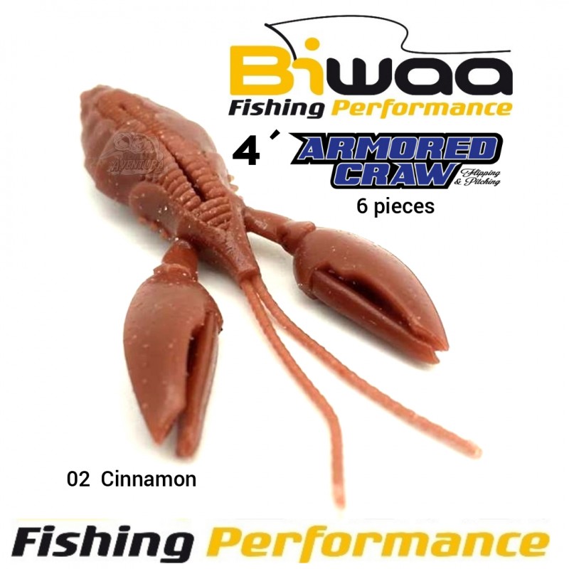 Amostra Biwaa Armored Craw 4´