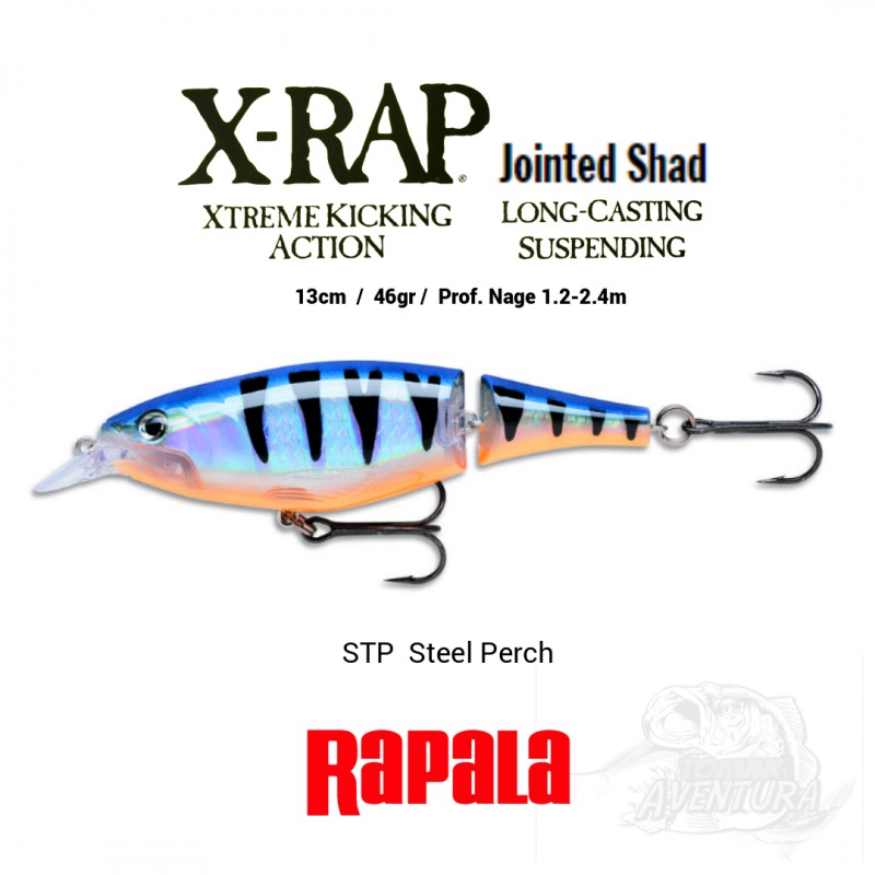 Amostra Rapala X-Rap Jointed Shad 13