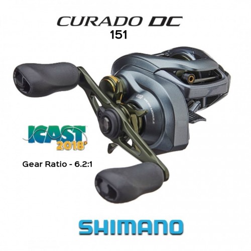 Carreto Shimano Curado DC 151HG