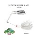Amostra Spinerbait McCoy V-Twin