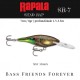 Amostra Rapala Shad Rap 07