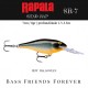 Amostra Rapala Shad Rap 07