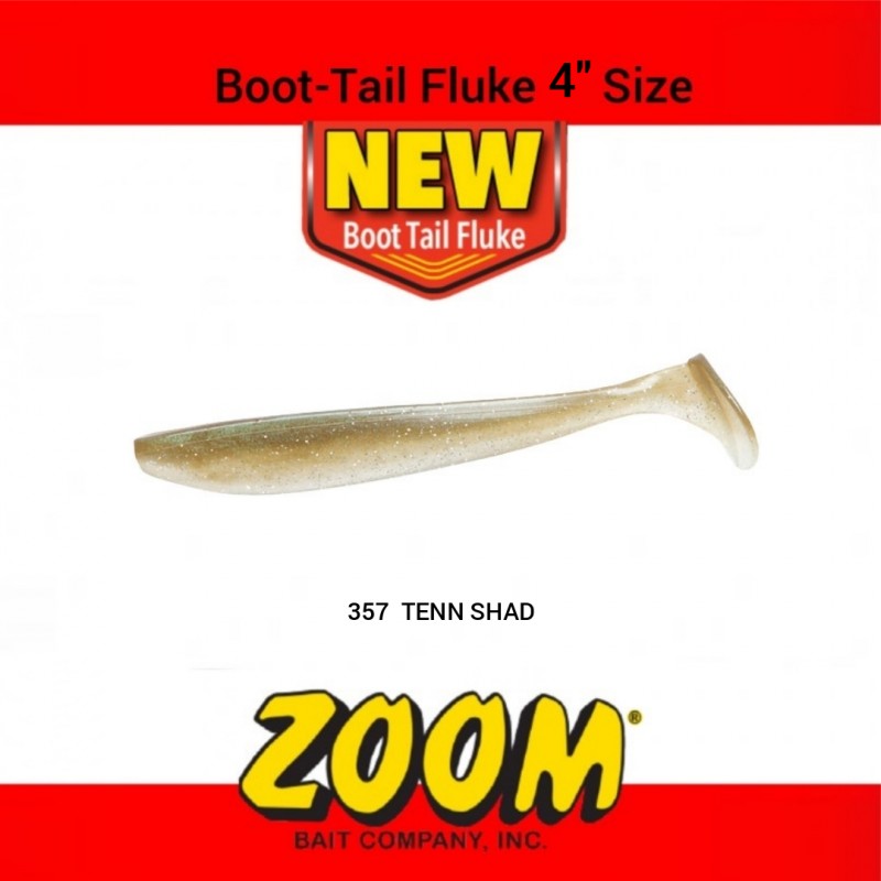 Zoom 4 INCH BOOT TAIL FLUKE