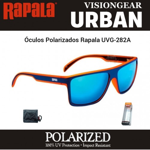 ÓCULOS POLARIZADOS RAPALA URBAN VISION GEAR UVG-282A