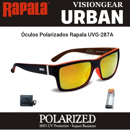 ÓCULOS POLARIZADOS RAPALA URBAN VISION GEAR UVG-287A