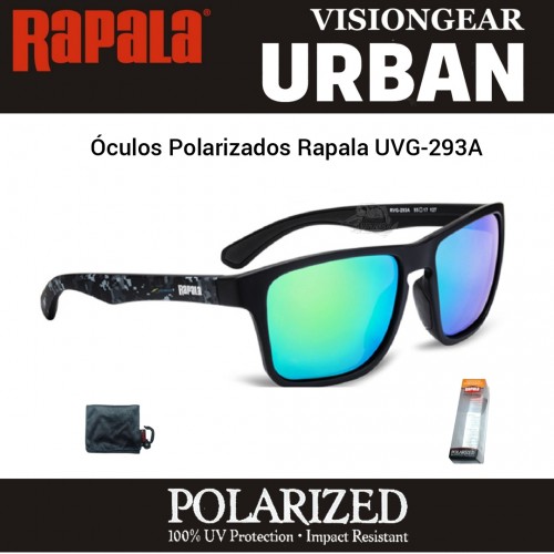 ÓCULOS POLARIZADOS RAPALA URBAN VISION GEAR UVG-293A