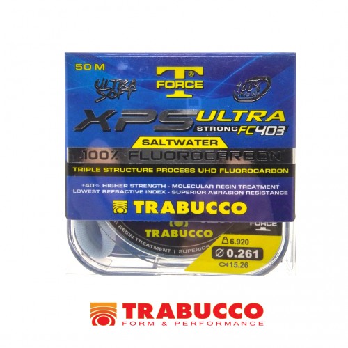 LInha 100% Fluorocarbono Trabuco XPS Ultra Strong FC403