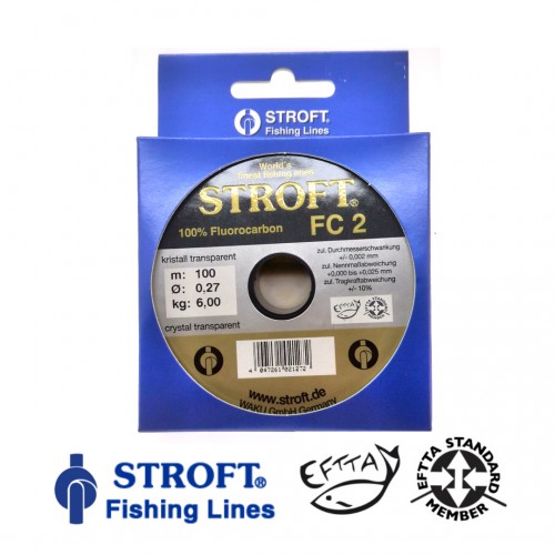 Linha 100% Fluorocarbono Stroft FC 2