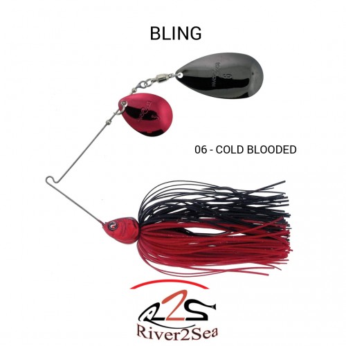 Amostra Spinerbait River2sea Bling CI