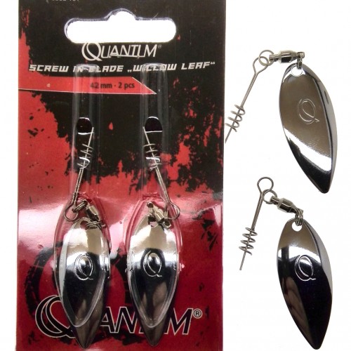 Quantum Screw in Blade Willow Leaf Silver