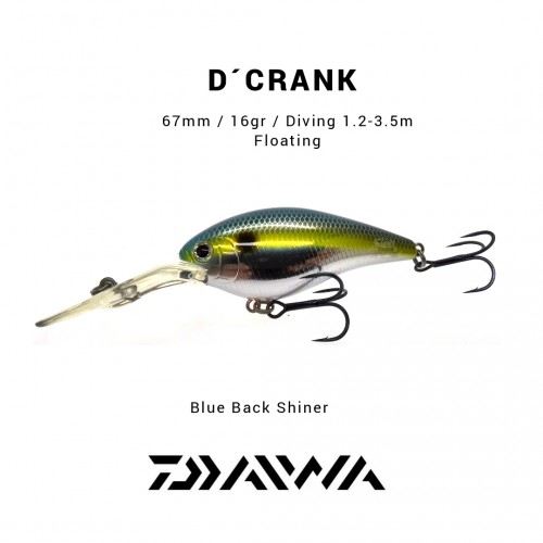 Daiwa D´Crank 67