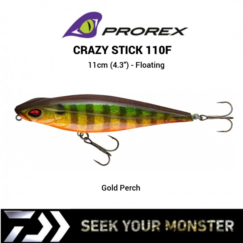 Amostra Daiwa Prorex Crazy Stick 110F