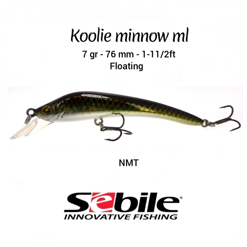 Amostra Sebile Koolie Minnow Ml 76
