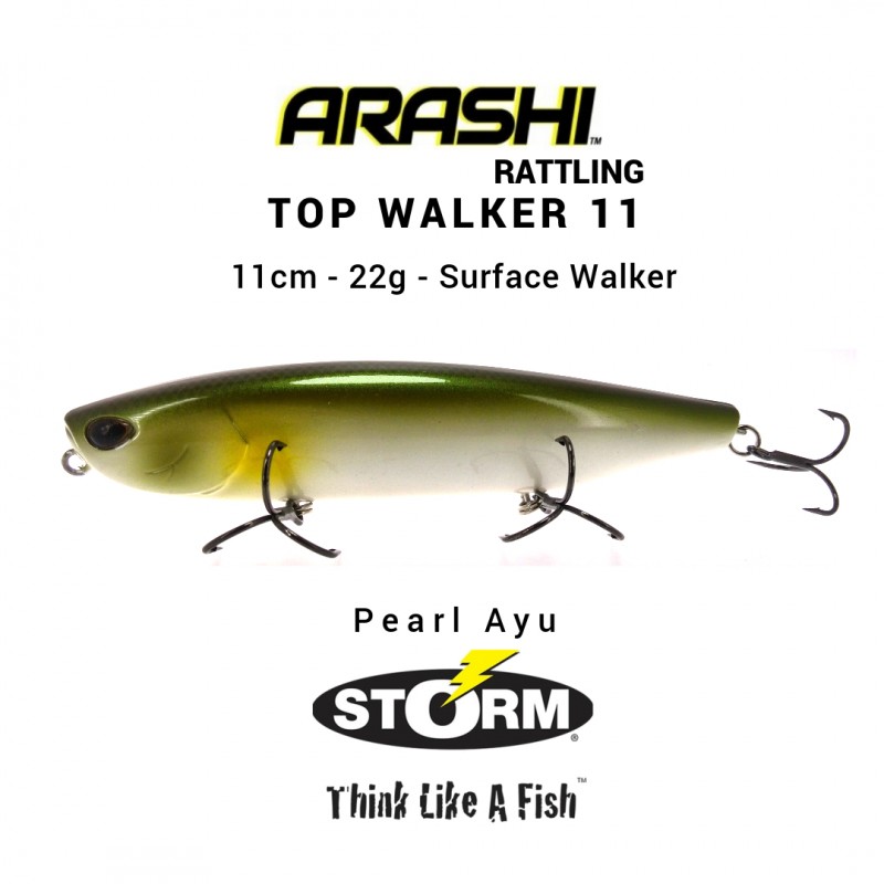 Amostra Storm Arashi Rattling Top Walker 11