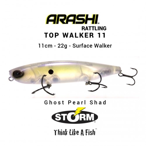 Amostra Storm Arashi Rattling Top Walker 11