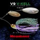 Spinerbait Megabass V9 V-Keel 1/2oz