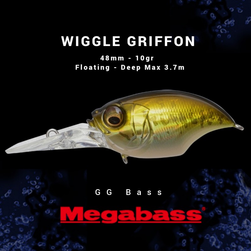 Amostra Megabass Wiglle Griffon