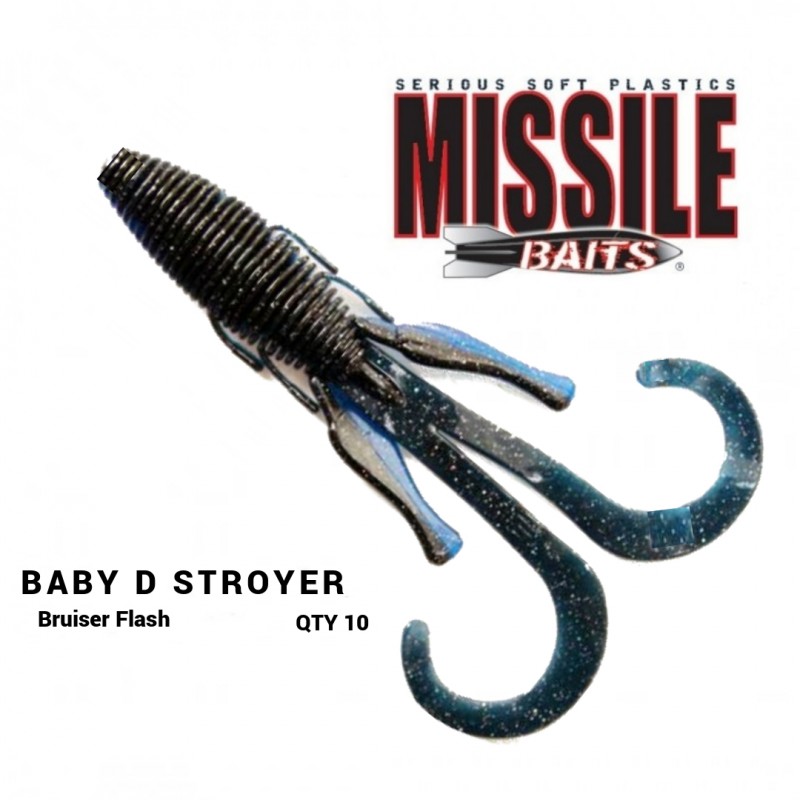 Amostra Missile Baits Baby D Stroyer