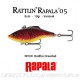 Amostra Rapala Rattlin 05