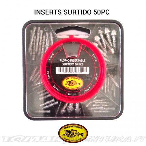 Baitsfishing inserts surtido 50pcs