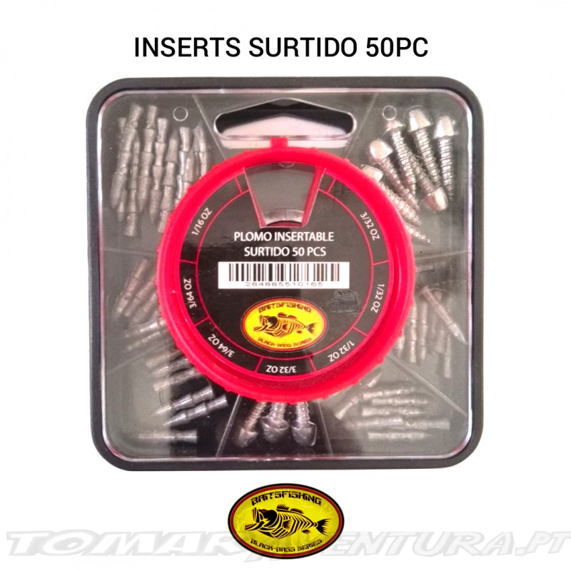 Baitsfishing inserts surtido 50pcs
