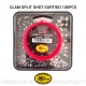 Baitsfishing Clam Split Shot Surtido de 100Ppcs