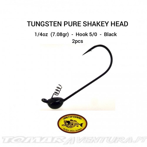 Anzois Baitsfishing Tungsten Pure Shakey Head