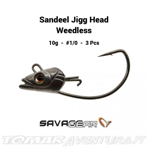 Savage Gear Sandeel Jigg Head Weedless