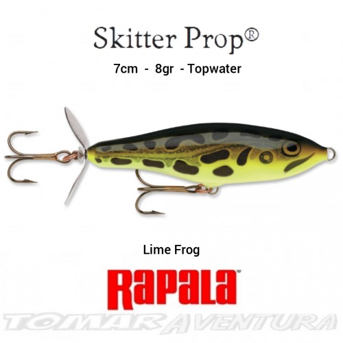 Amostra Rapala Skitter Prop 7