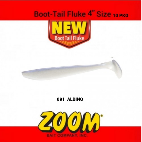 Zoom 4 INCH BOOT TAIL FLUKE