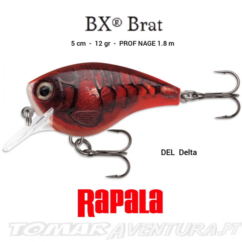 Amostra  Rapala BX Brat Square Bill Cranck