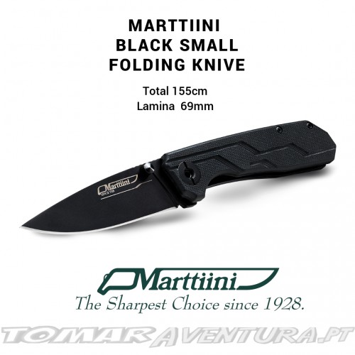 MARTTIIN BLACK SMALL FOLDING KNIFE