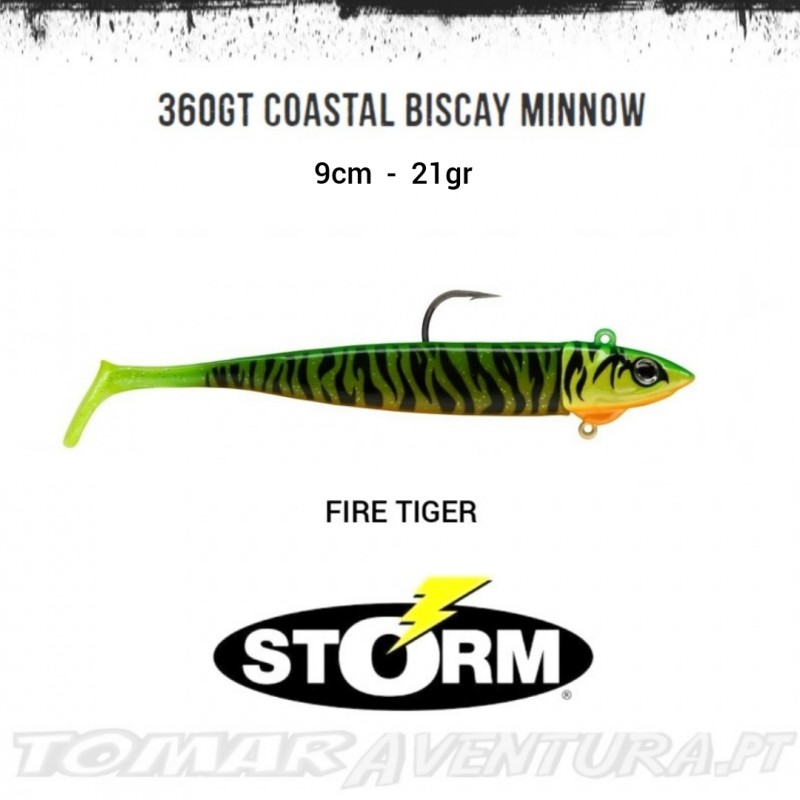 Amostra Storm 360GT Coastal Biscay Minnow 9cm